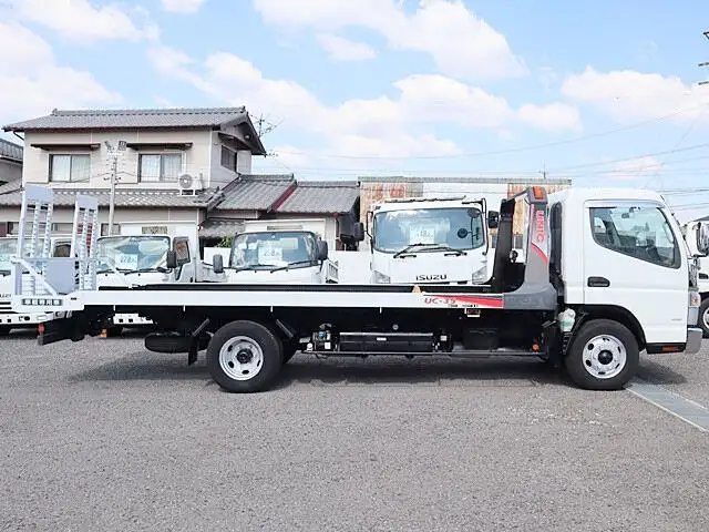 三菱 キャンター 小型 車両重機運搬 ラジコン ウインチの中古トラック画像4