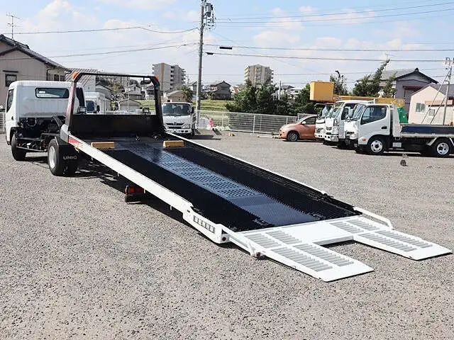 三菱 キャンター 小型 車両重機運搬 ラジコン ウインチの中古トラック画像6