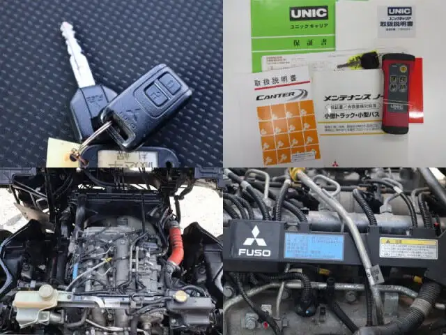 三菱 キャンター 小型 車両重機運搬 ラジコン ウインチの中古トラック画像18