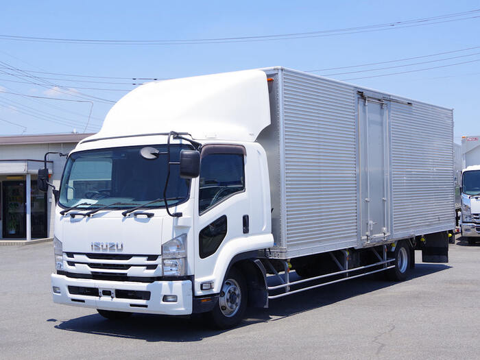 いすゞ フォワード 中型/増トン アルミバン ワイド TKG-FRR90T2
