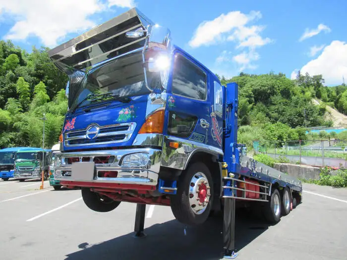 日野 レンジャー 中型/増トン 車両重機運搬 ラジコン ウインチの中古トラック画像4