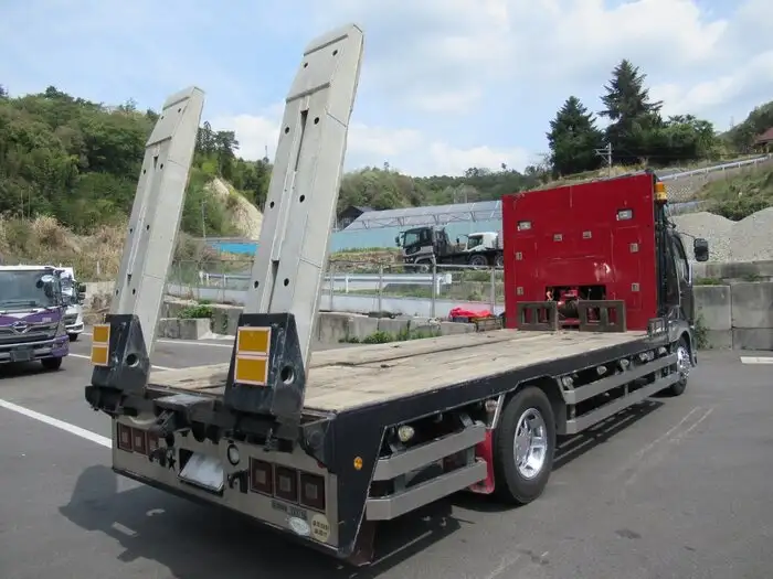 三菱 ファイター 中型/増トン 車両重機運搬 ウインチ ベッドの中古トラック画像2