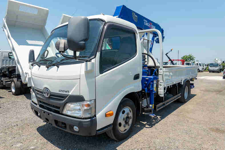 トヨタ ダイナ 小型 クレーン付 標準ロング