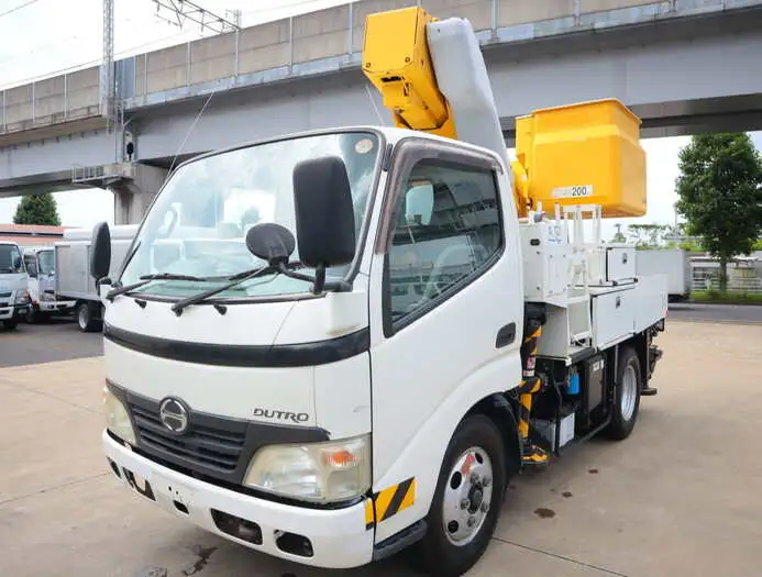 いすゞ エルフ 小型 高所・建柱車 高所作業車 電工仕様 の中古トラック【車両No.128441】