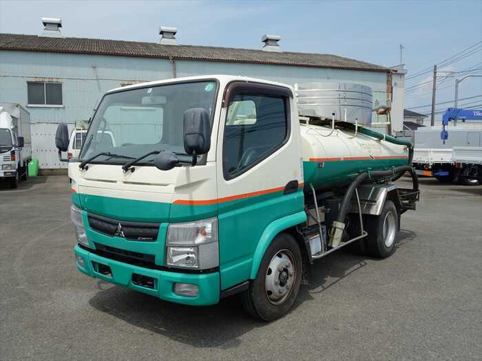 三菱 キャンター 小型 タンク車 バキューム TKG-FEA80|画像1