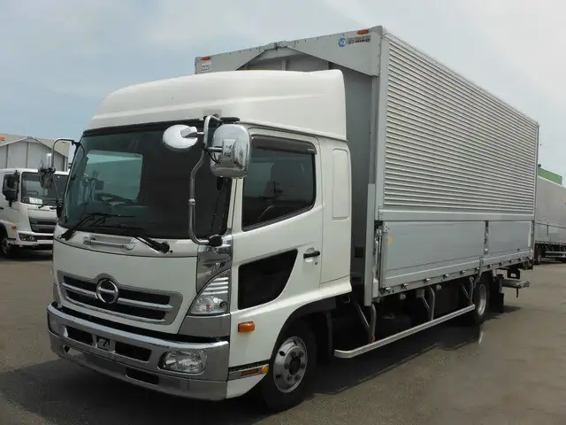 日野 レンジャー 中型/増トン ウイング パワーゲート エアサス の中古トラック【車両No.128221】