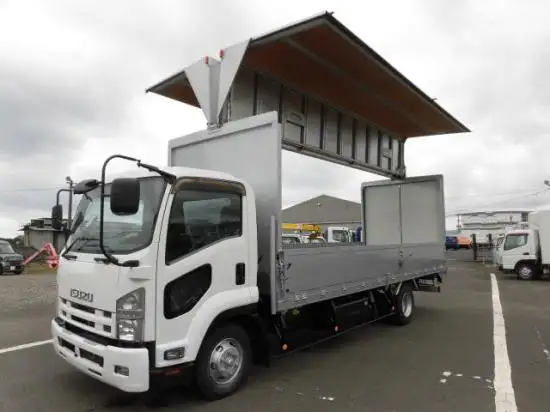 いすゞ フォワード 中型/増トン ウイング TKG-FRR90S2 H26の中古トラック画像4