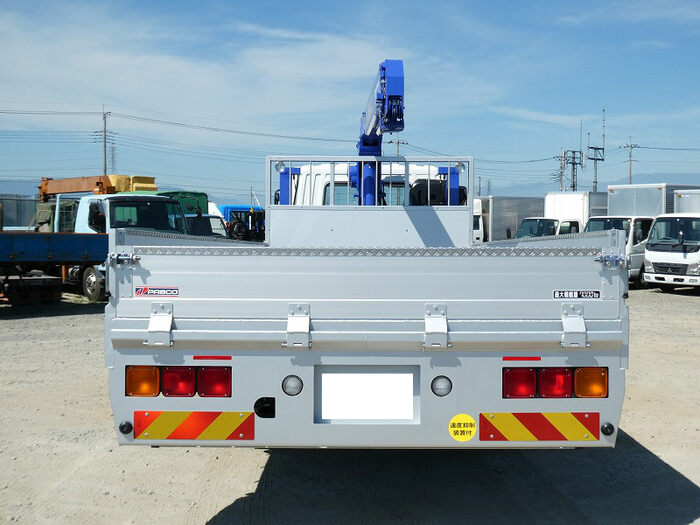 三菱 ファイター 中型 車輌重機運搬 4段クレーン ラジコン|画像3