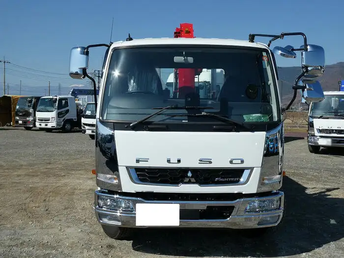 三菱 ファイター 中型/増トン 車両重機運搬 4段クレーン ラジコンの中古トラック画像2