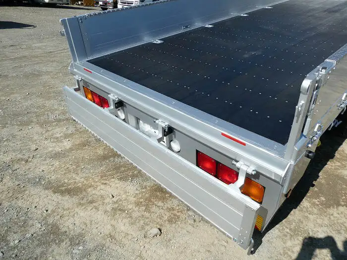 三菱 ファイター 中型/増トン 車両重機運搬 4段クレーン ラジコンの中古トラック画像8