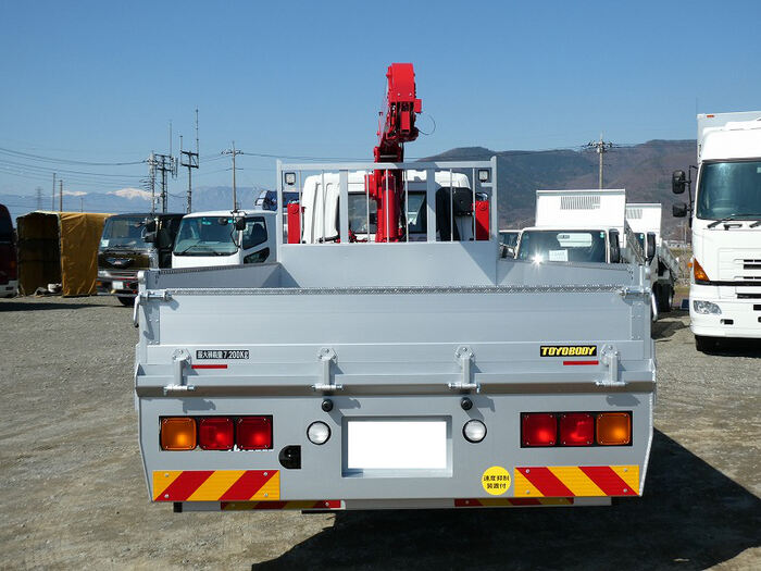 三菱 ファイター 中型 車輌重機運搬 4段クレーン ラジコン|画像6