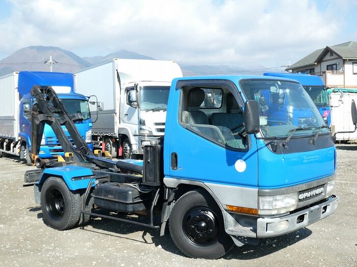 三菱 キャンター 小型 アームロール シングルホイスト KK-FE53CB|画像2