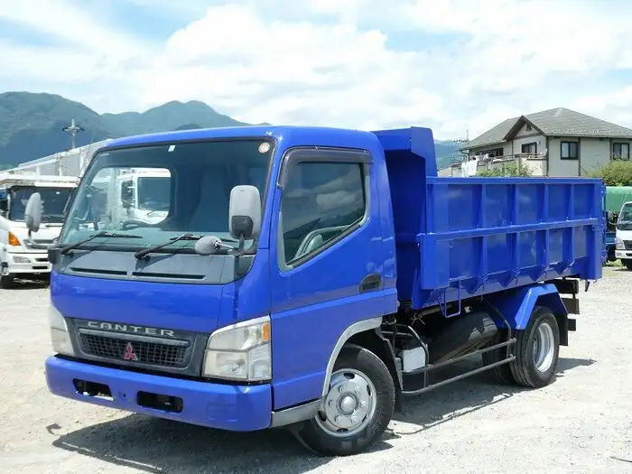 三菱 キャンター 小型 ダンプ 土砂禁 KK-FE83ECYの中古トラック画像1