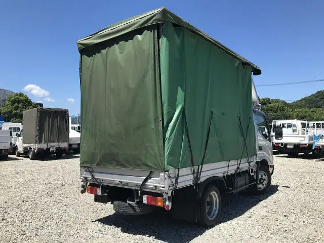 トヨタ トヨエース 小型 平ボディ 幌 TKG-XZU605の中古トラック画像5