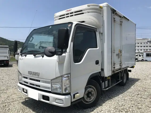 いすゞ エルフ 小型 冷凍冷蔵 低温 2室の中古トラック画像1