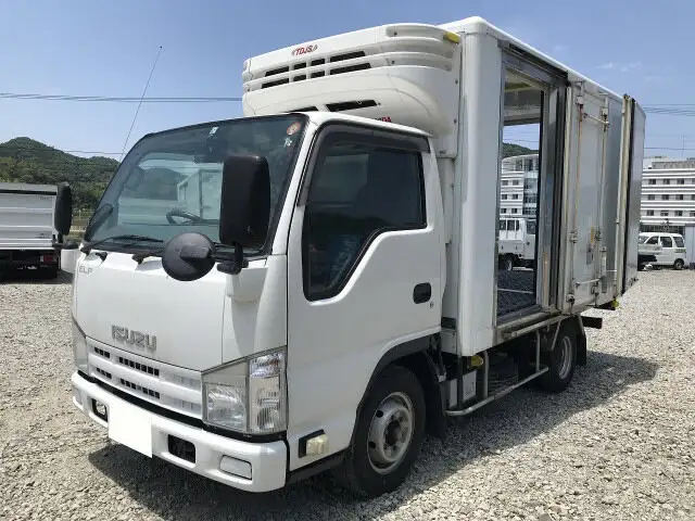 いすゞ エルフ 小型 冷凍冷蔵 低温 2室の中古トラック画像6