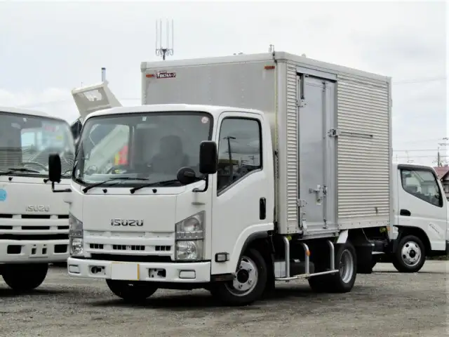 日産 アトラス 小型 アルミバン サイドドア BKG-ALR85ANの中古トラック画像1