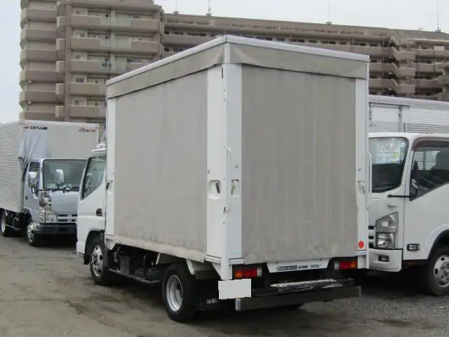 三菱 キャンター 小型 アルミバン 床鉄板 PA-FE70DBの中古トラック画像3