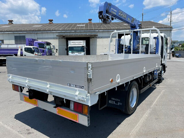 いすゞ エルフ 小型 車輌重機運搬 3段クレーン フックイン|画像3