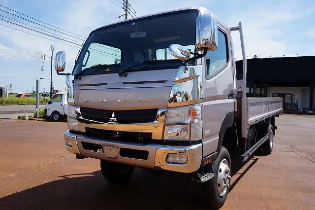 三菱 キャンター 小型 平ボディ TKG-FGB70 H26の中古トラック画像1