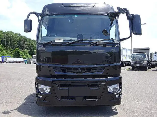 三菱 スーパーグレート 大型 車両重機運搬 ラジコン ウインチの中古トラック画像2