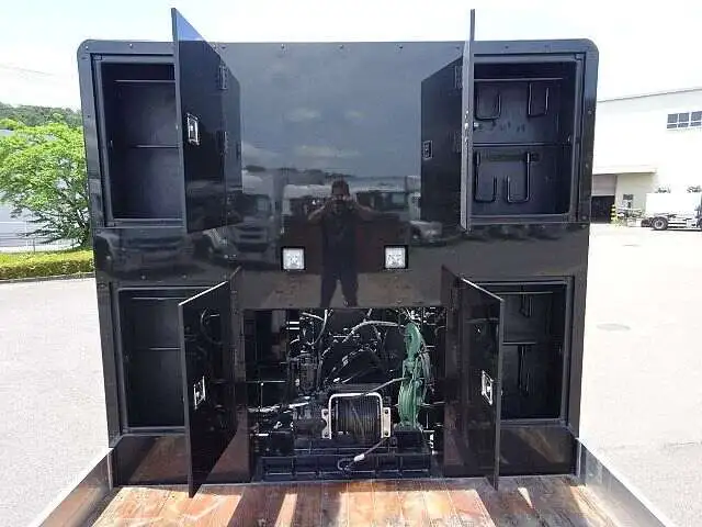 三菱 スーパーグレート 大型 車両重機運搬 ラジコン ウインチの中古トラック画像6