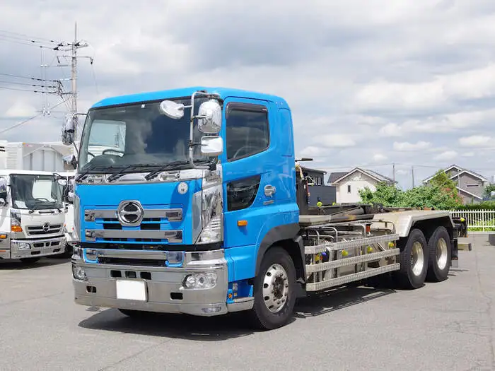 日野 プロフィア 大型 アームロール ツインホイスト ベッドの中古トラック画像1