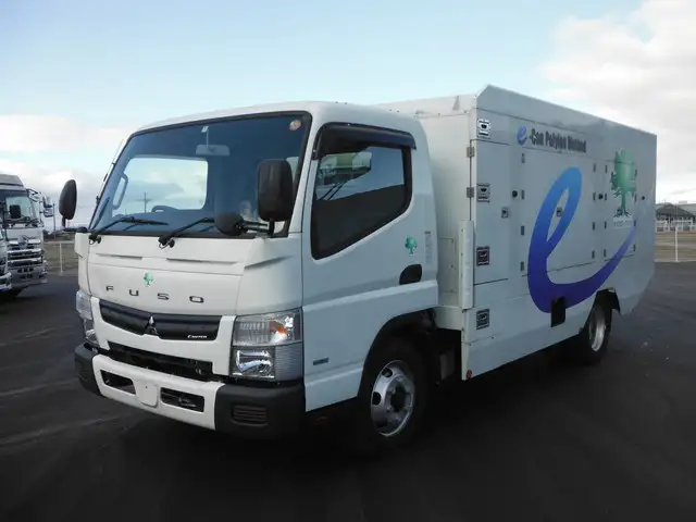 三菱 キャンター 小型 タンク車 高圧洗浄車 TKG-FEB80の中古トラック画像1