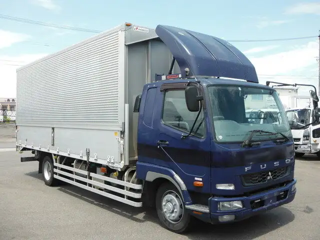 三菱 ファイター 中型/増トン ウイング ベッド SKG-FK62FYの中古トラック画像2