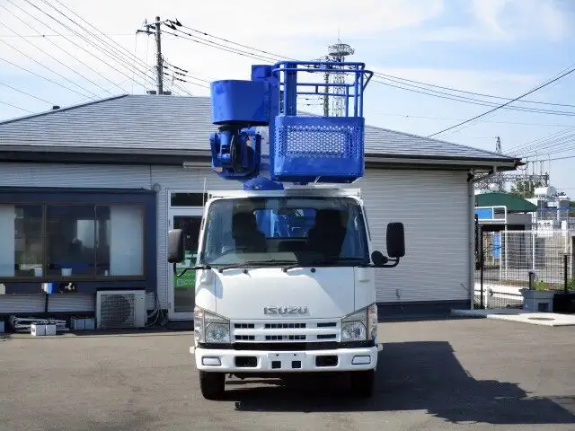 いすゞ エルフ 小型 高所・建柱車 高所作業車 PDG-NKR85YNの中古トラック画像2