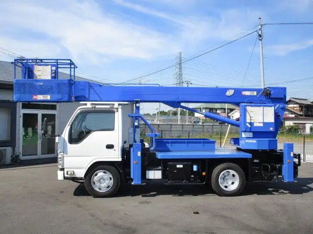 いすゞ エルフ 小型 高所・建柱車 高所作業車 PDG-NKR85YNの中古トラック画像5