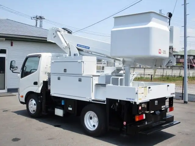 日野 デュトロ 小型 高所・建柱車 高所作業車 SKG-XZU600Xの中古トラック画像2