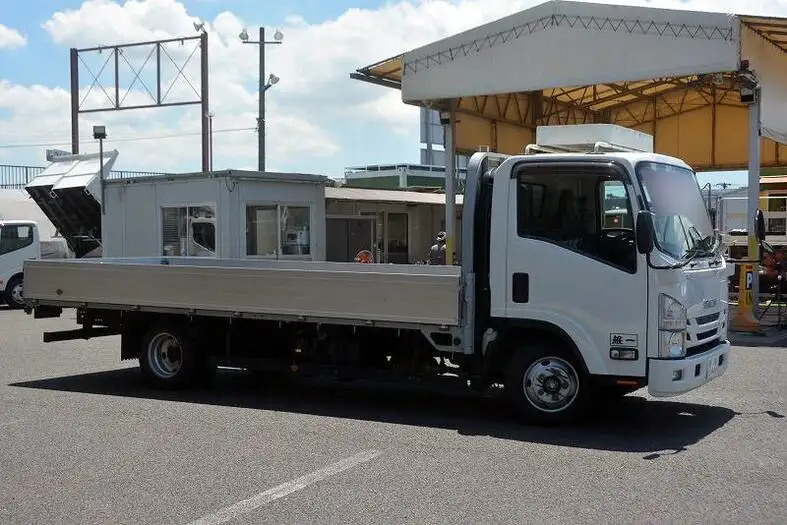 いすゞ エルフ 小型 平ボディ アルミブロック TRG-NNR85AR の中古トラック【車両No.129078】