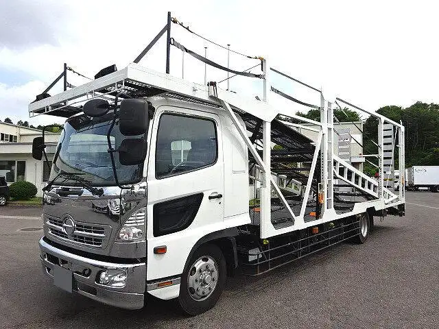 日野 レンジャー 中型/増トン 車両重機運搬 ベッド KL-FE1JPEAの中古トラック画像1