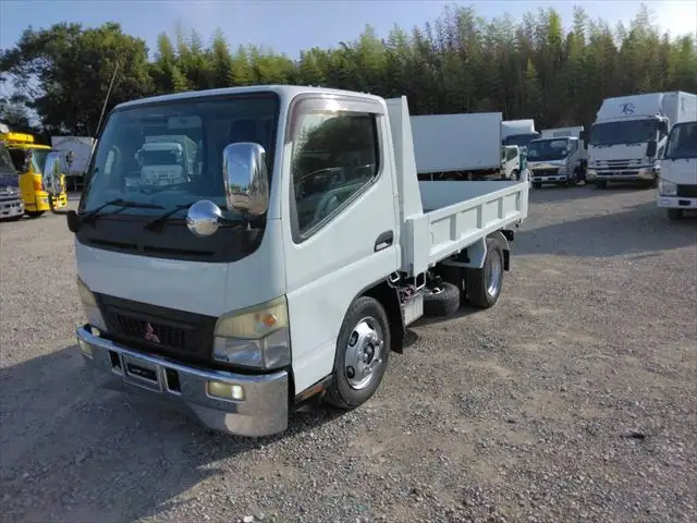 三菱 キャンター 小型 ダンプ PA-FE71DBD H18の中古トラック画像1