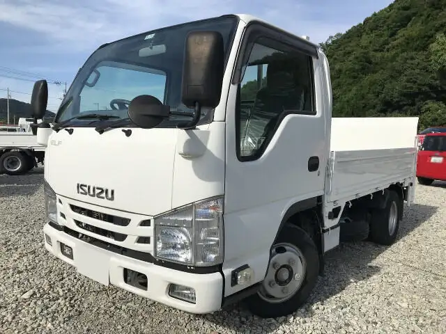 いすゞ エルフ 小型 平ボディ パワーゲート 床鉄板 の中古トラック【車両No.129295】
