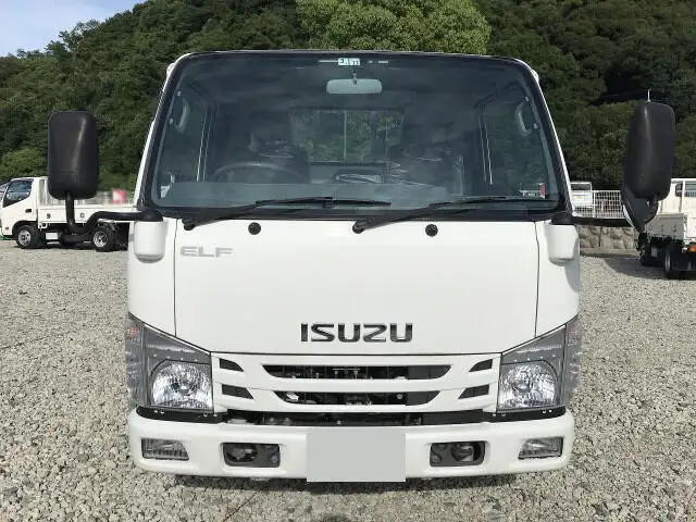 いすゞ エルフ 小型 平ボディ パワーゲート 床鉄板の中古トラック画像2