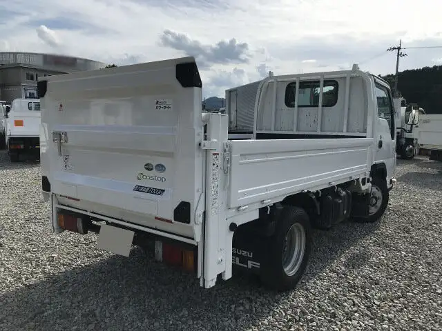 いすゞ エルフ 小型 平ボディ パワーゲート 床鉄板の中古トラック画像5