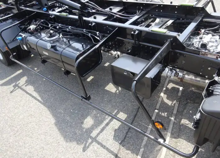 三菱 キャンター 小型 車両重機運搬 ラジコン ウインチの中古トラック画像9