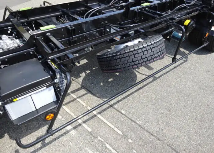 三菱 キャンター 小型 車両重機運搬 ラジコン ウインチの中古トラック画像10