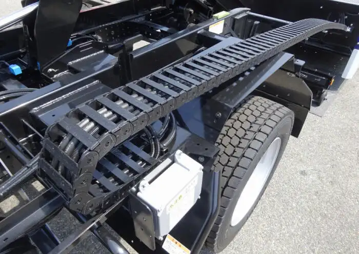 三菱 キャンター 小型 車両重機運搬 ラジコン ウインチの中古トラック画像11