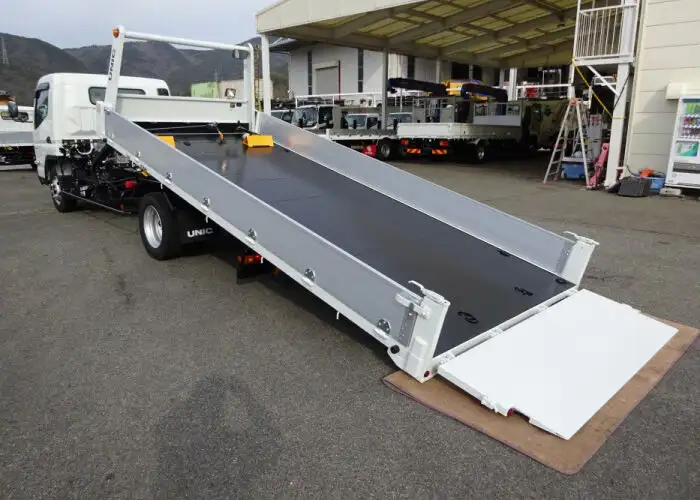 三菱 キャンター 小型 車両重機運搬 ラジコン ウインチの中古トラック画像3