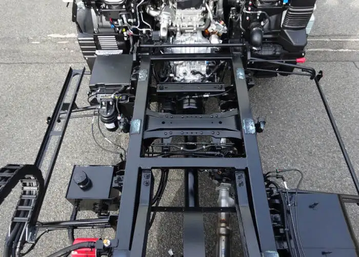 三菱 キャンター 小型 車両重機運搬 ラジコン ウインチの中古トラック画像10
