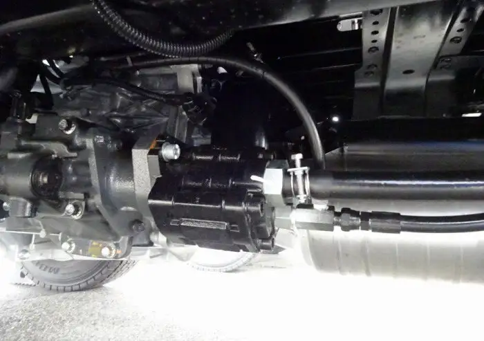 三菱 キャンター 小型 車両重機運搬 ラジコン ウインチの中古トラック画像18