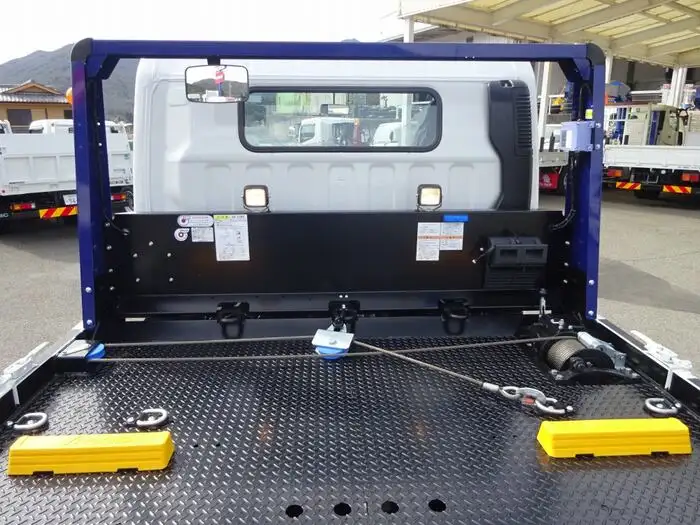 三菱 キャンター 小型 車両重機運搬 ラジコン ウインチの中古トラック画像7