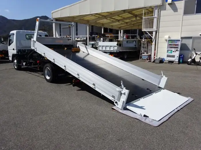 三菱 キャンター 小型 車両重機運搬 ラジコン ウインチの中古トラック画像4