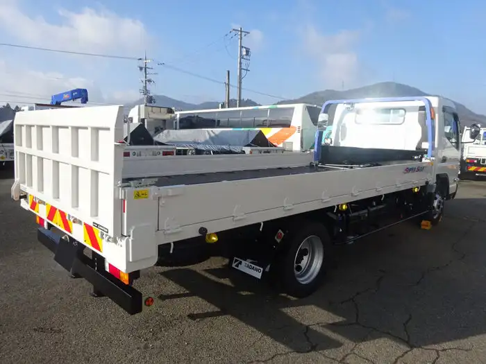 三菱 キャンター 小型 車両重機運搬 ラジコン ウインチの中古トラック画像3