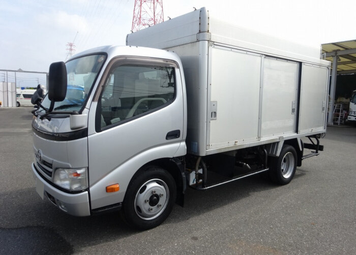トヨタ トヨエース 小型 アルミバン セミロング BDG-XZU334