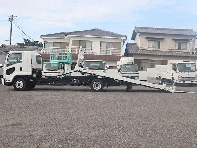 いすゞ フォワード 中型/増トン 車両重機運搬 ラジコン ウインチの中古トラック画像7