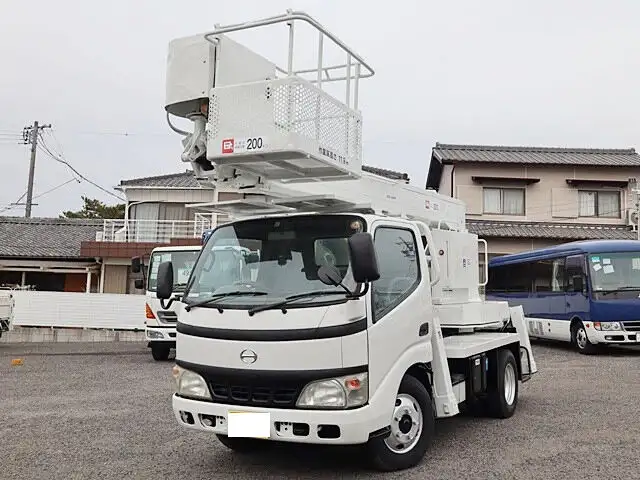 日野 デュトロ 小型 高所・建柱車 高所作業車 PB-XZU301E の中古トラック【車両No.129074】